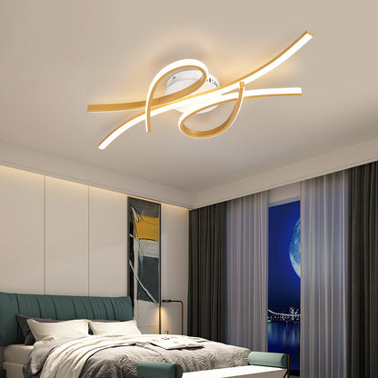 Modern Gold Chandelier for bedroom