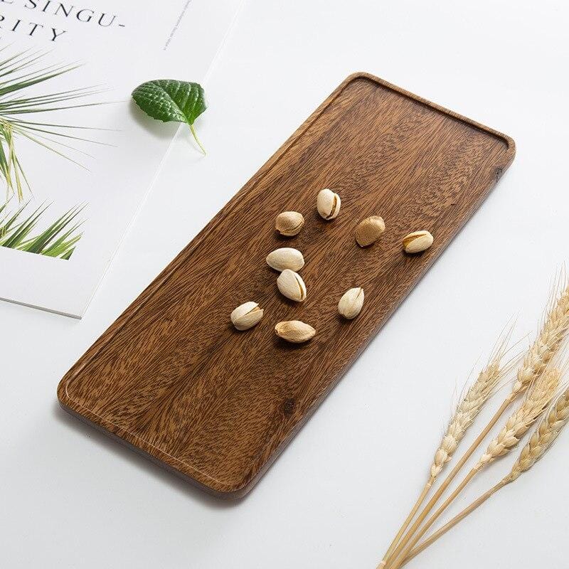 Walnut tea tray