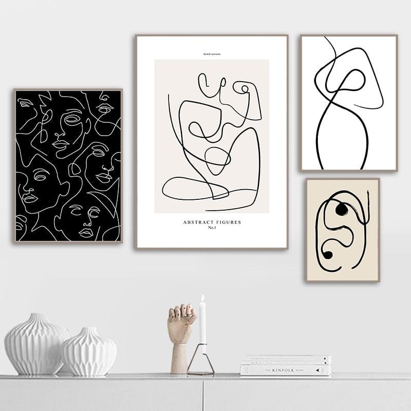 alt image 1 for Women Lines Wall Art