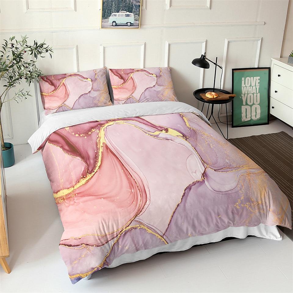Light Pink Nordic Duvet Cover - Decorstly