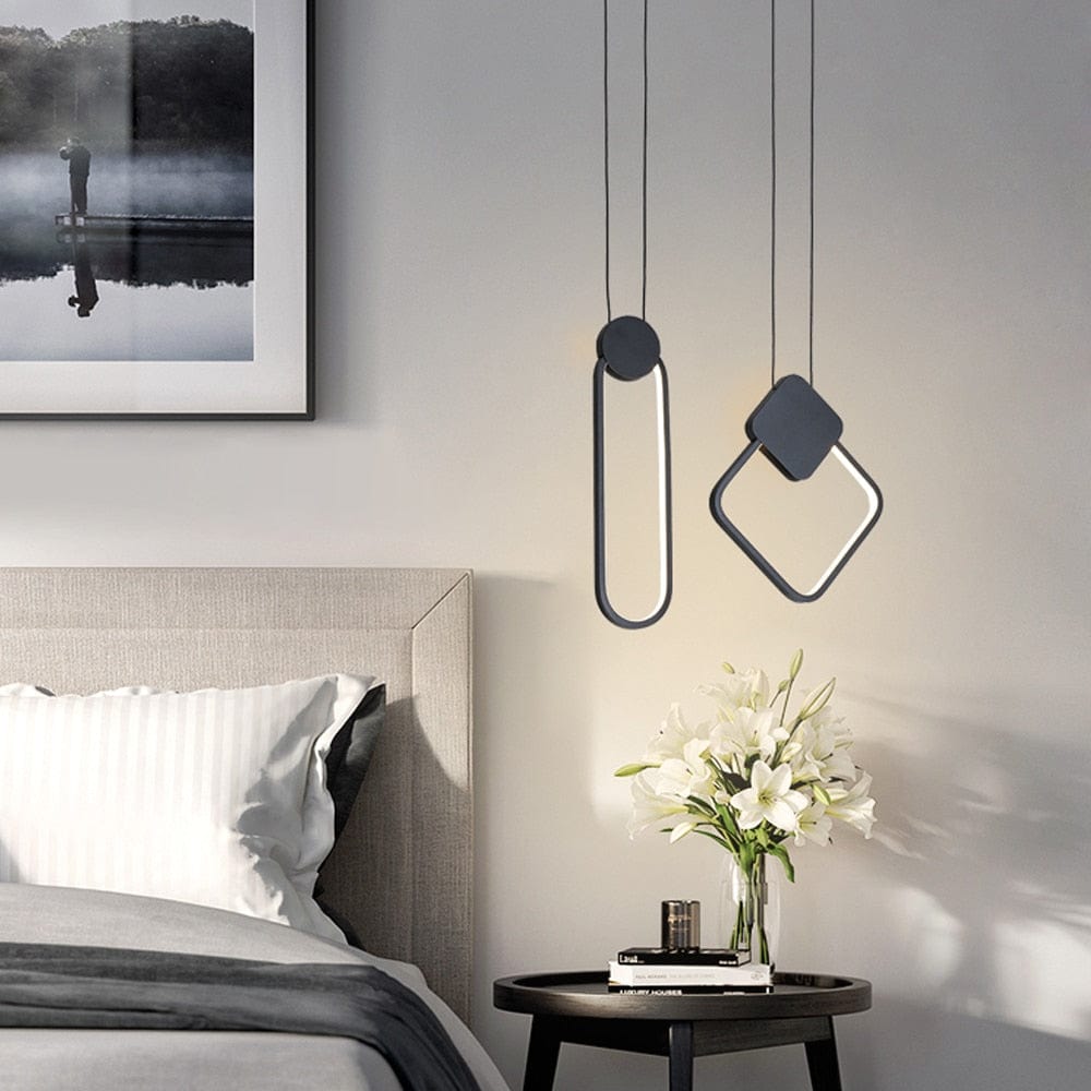 Modern Pendant Fixtures bed decor