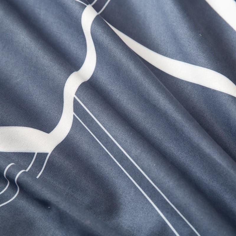 Geometric Stripe Duvet Cover