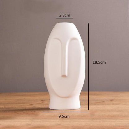 alt image 10 for Ceramic Face Vase