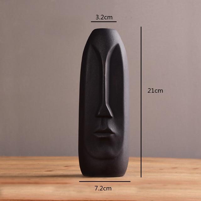 alt image 6 for Ceramic Face Vase