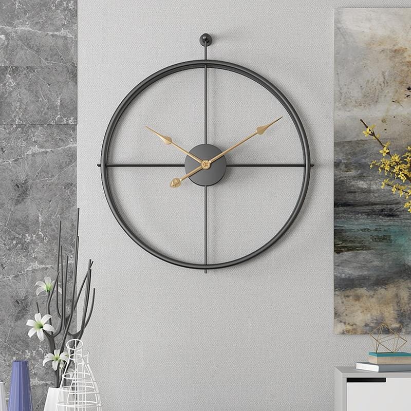 alt image 2 for vintage black wall clock