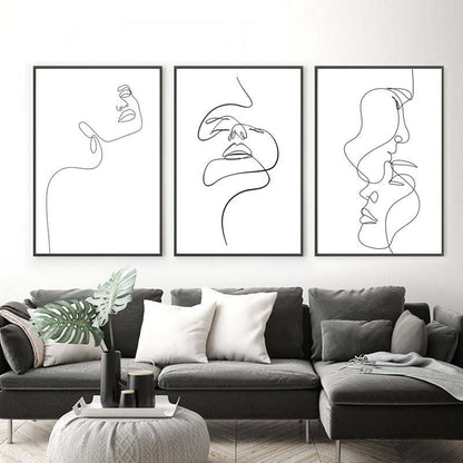 Image alt 3 for Abstract Women Line Art