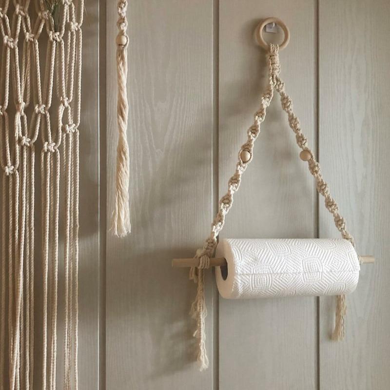 Nordic Wall Hanging Toilet Paper Holder