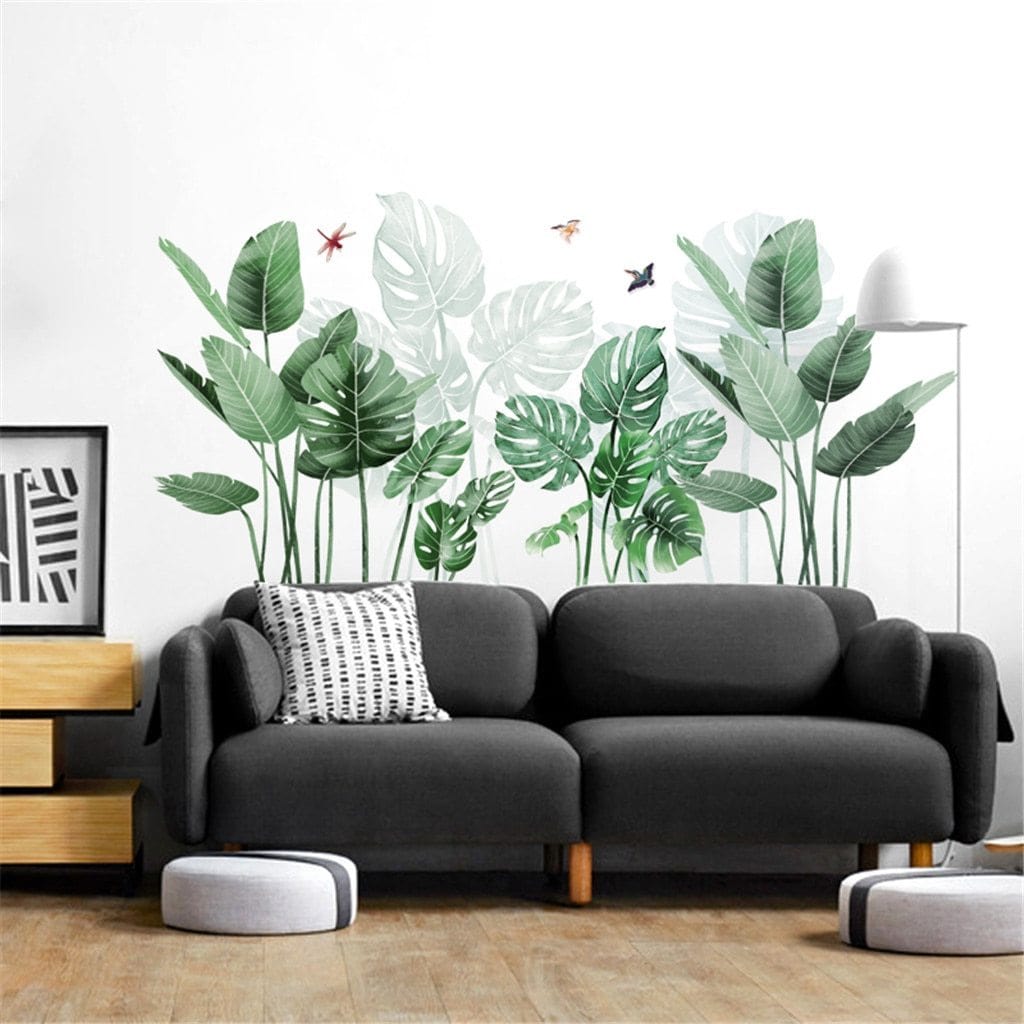 Tropical Plants Wall Stickers - Decorstly