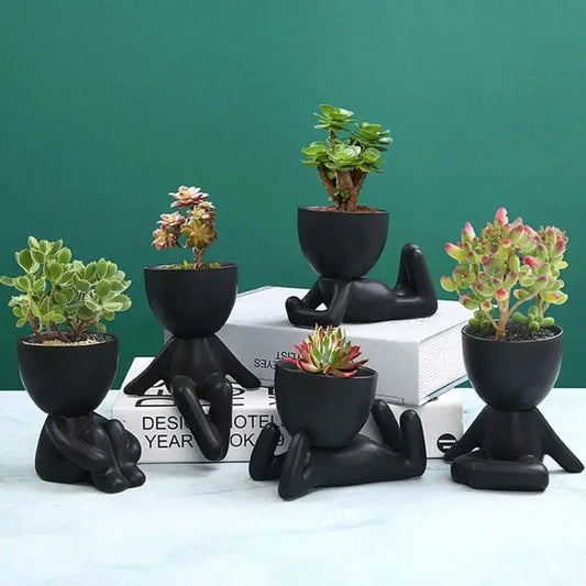 alt image 2 for Black Ceramic Vase