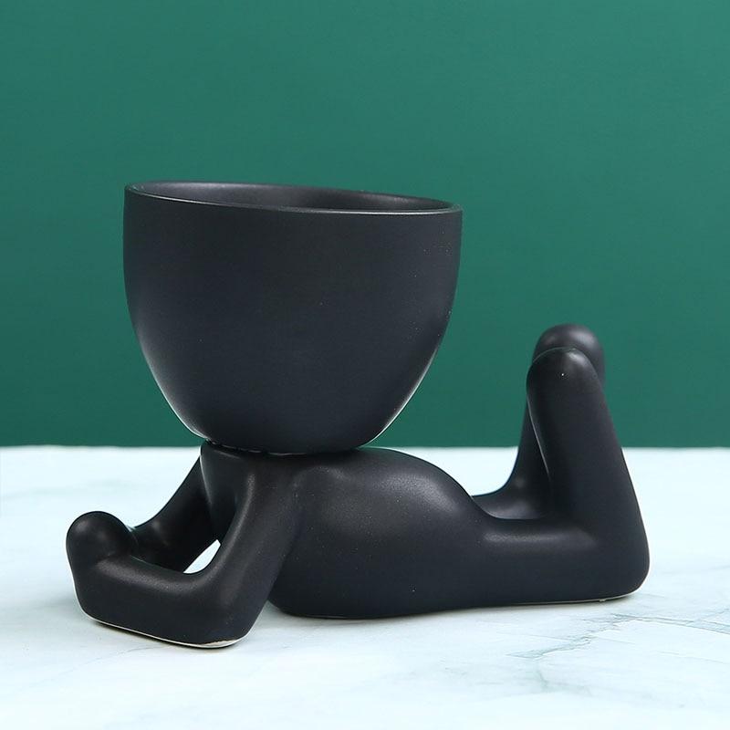 alt image 1 for Black Ceramic Vase
