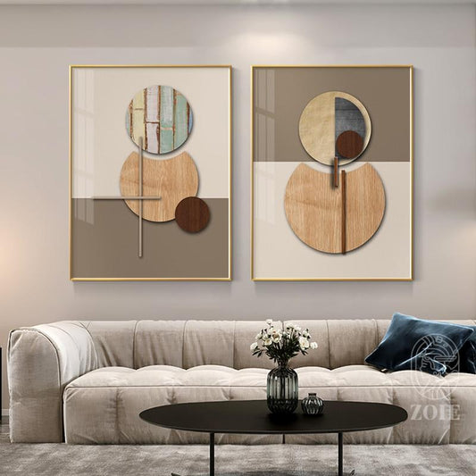 Abstract Geometric Wall Art