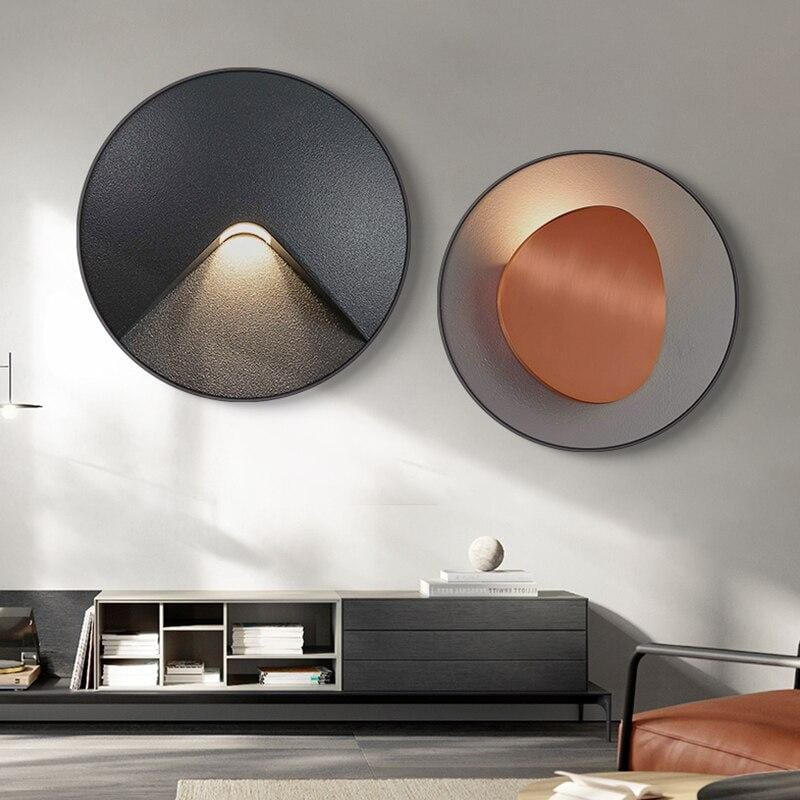 Rounded Abstract Canvas Art