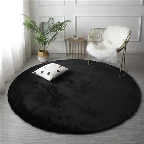 alt image 3 for Faux Rabbit Fur Rug