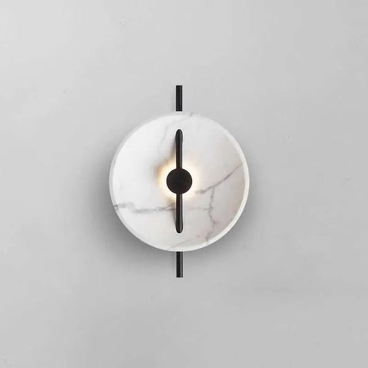 white wall sconce