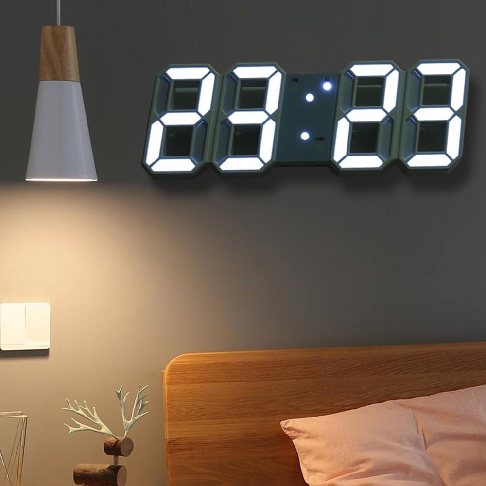 Digital Wall Clock With Backlight