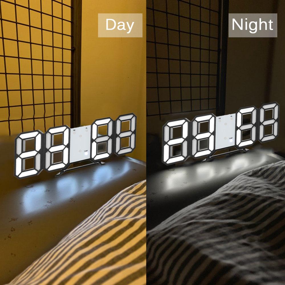 Digital Wall Clock With Backlight