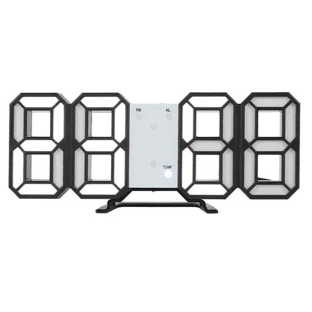 Digital Wall Clock With Backlight - Decorstly