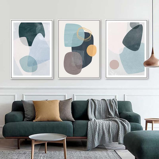 Blue Abstract Wall Art