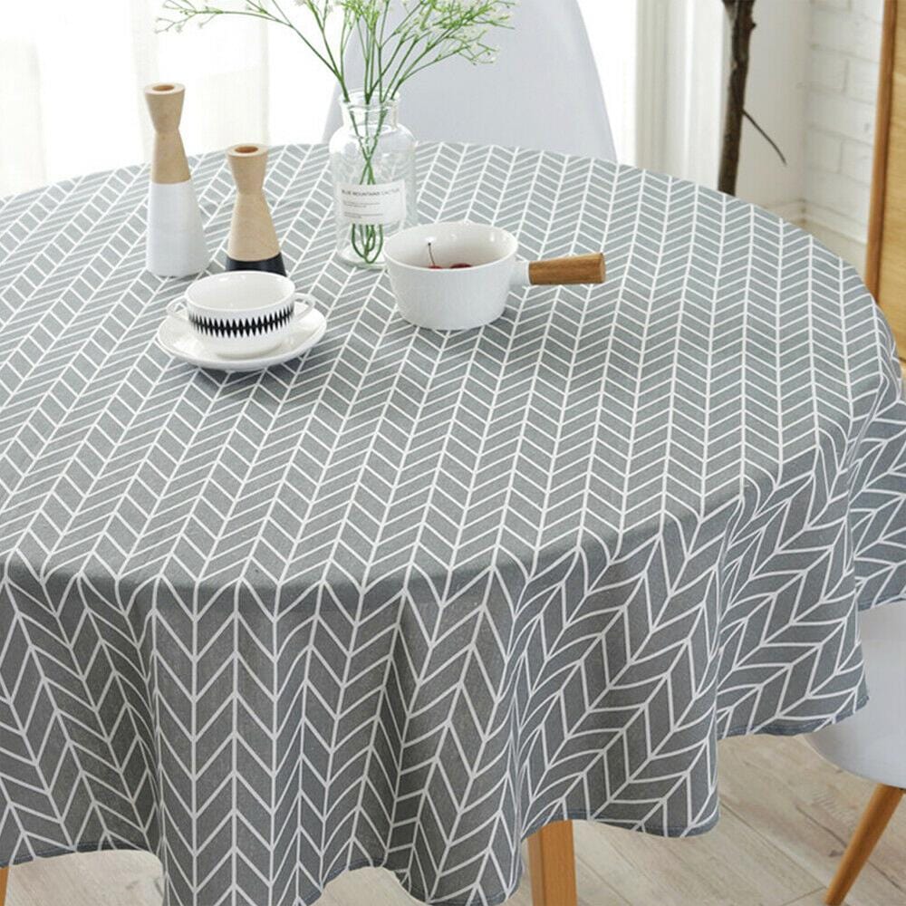 Nordic Round Tablecloth - Decorstly