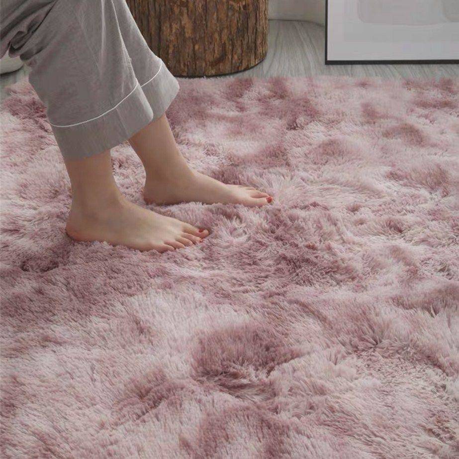 Fluffy Carpet Rugs pink