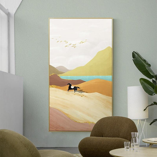 mountain canvas wall art painting