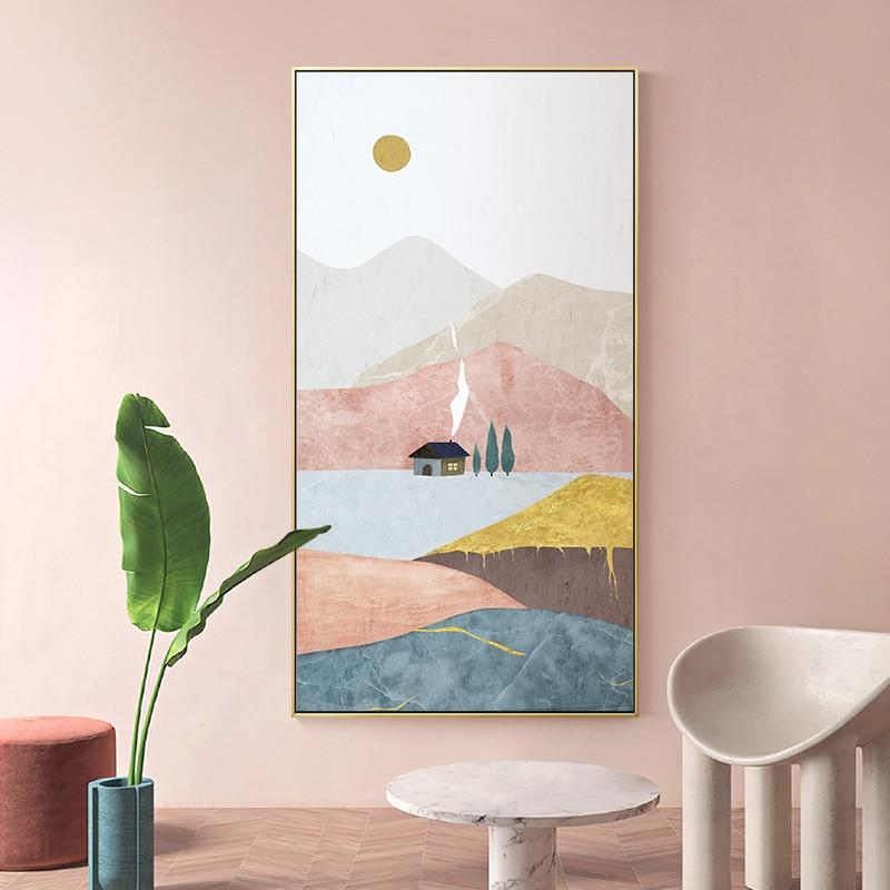 mountain canvas wall art painting