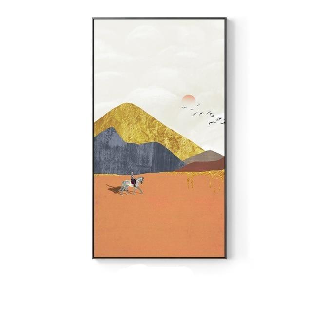 mountain canvas wall art painting