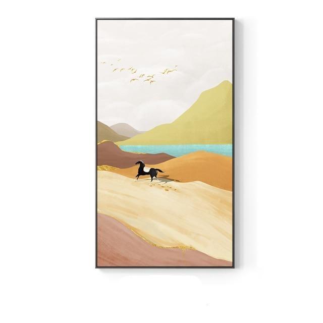 mountain canvas wall art painting