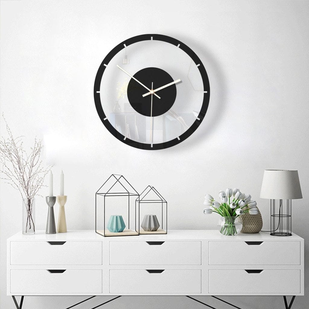 alt image 1 for Minimalist Black Wall Clock
