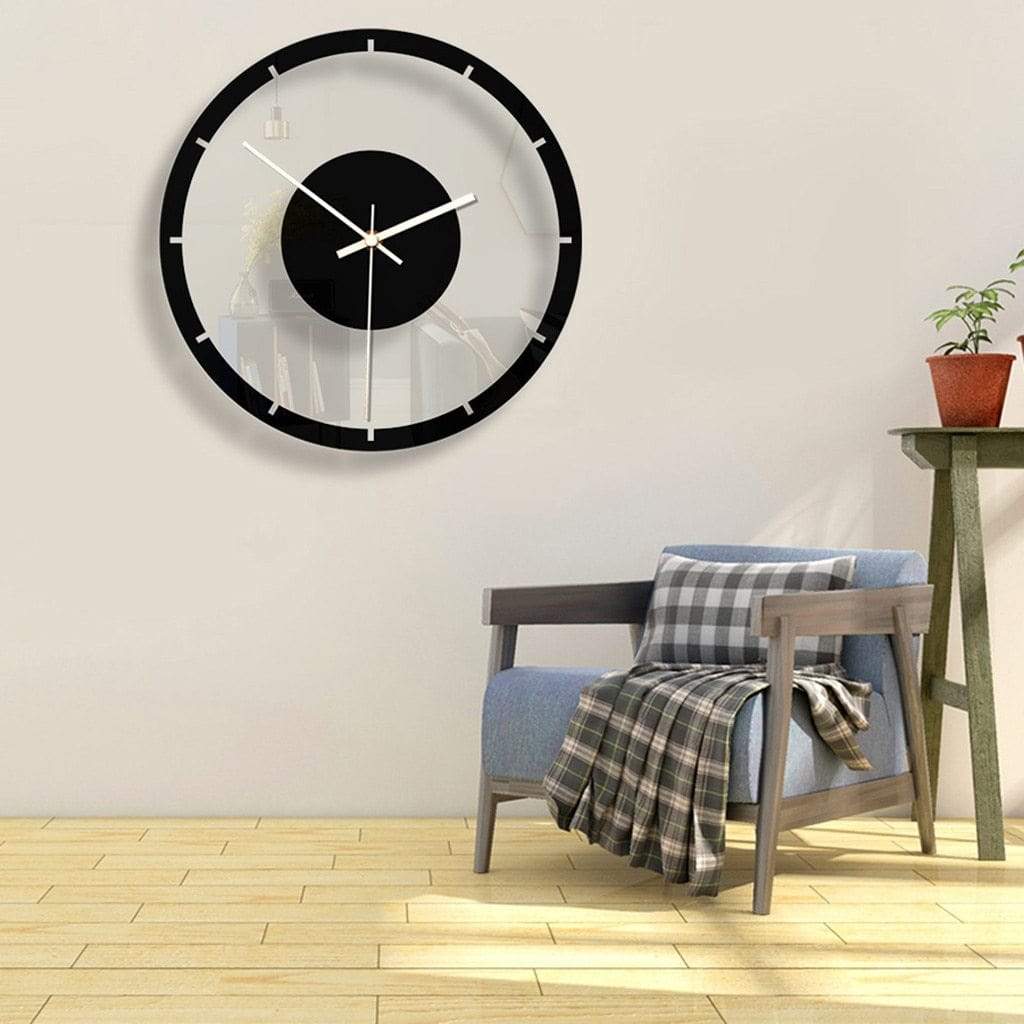 alt image 8 for Minimalist Black Wall Clock
