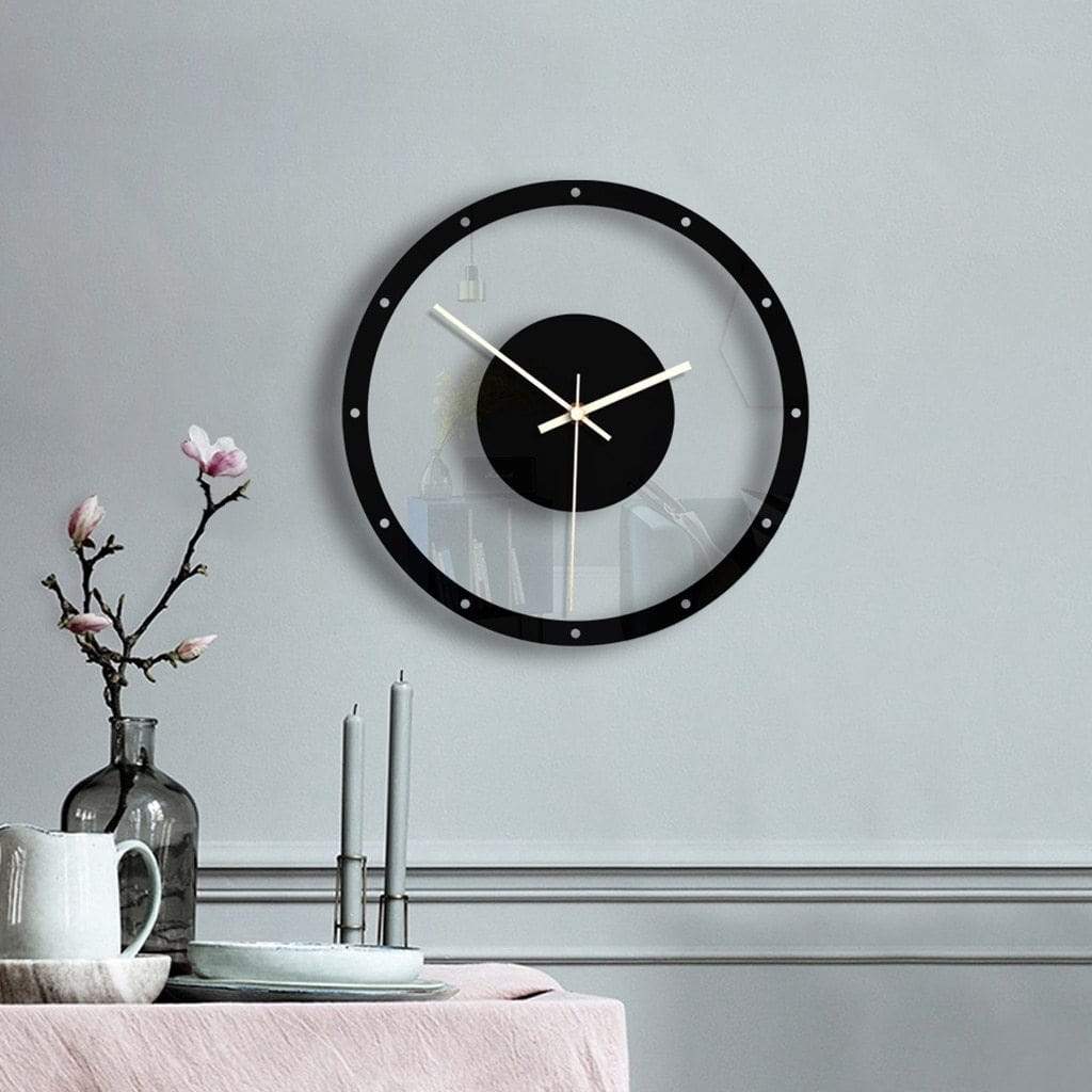 alt image 7 for Minimalist Black Wall Clock