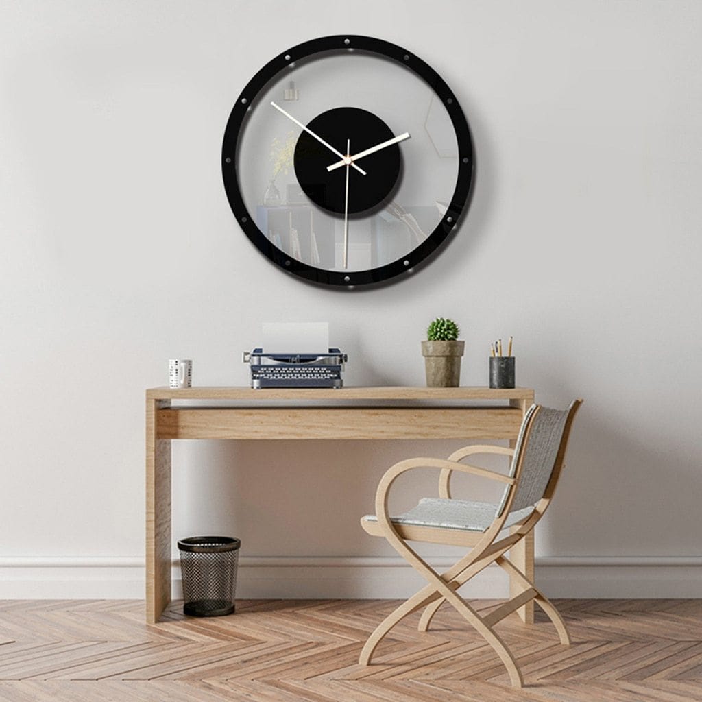 alt image 3 for Minimalist Black Wall Clock