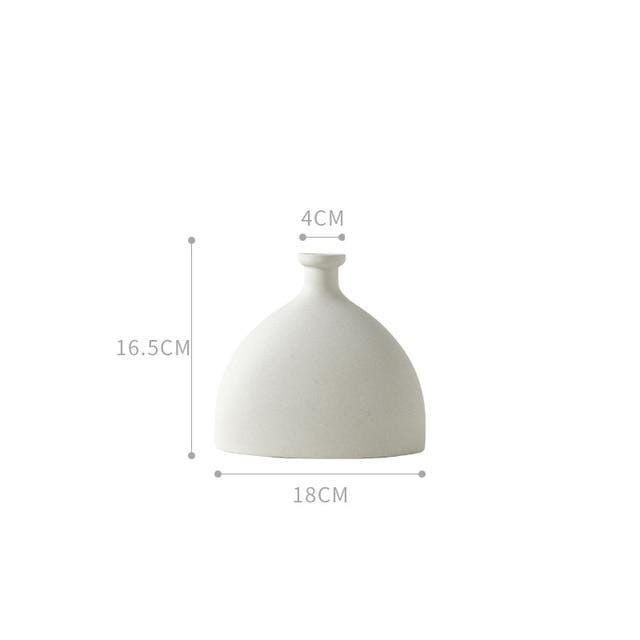 Ceramic Donut Vase dimensions