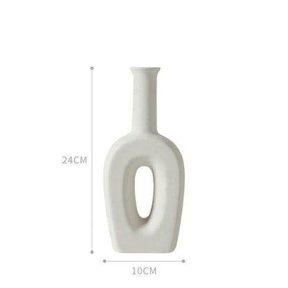 tall ceramic vase