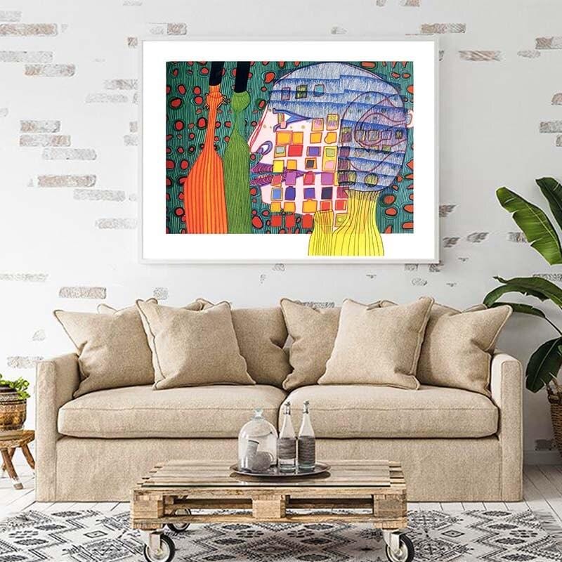 Colorful Abstract Canvas Wall Art
