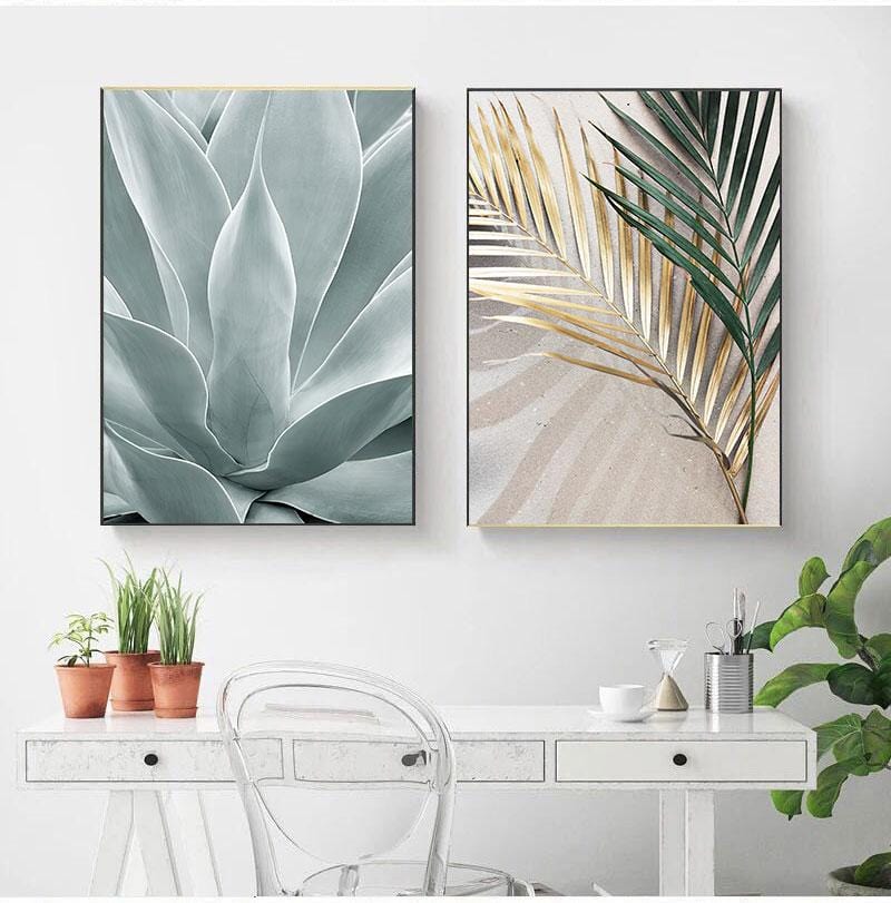Palm Leaves Canvas