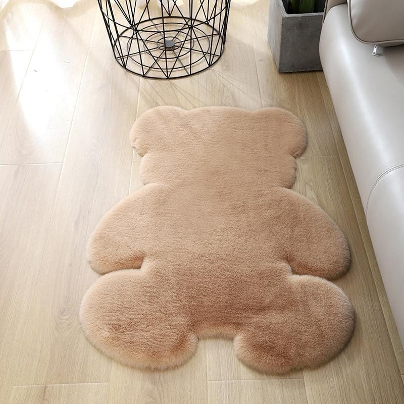 teddy bear rug nursery