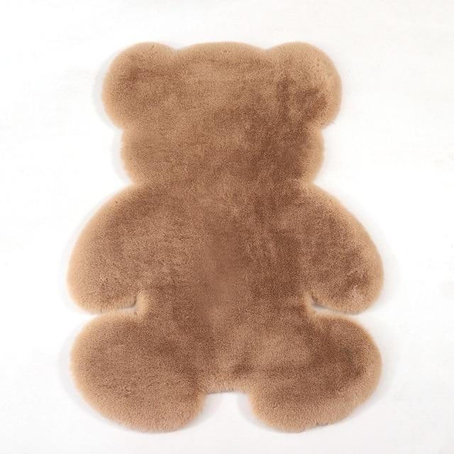 bear rug with head