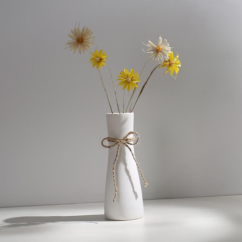ceramic flower vase decor