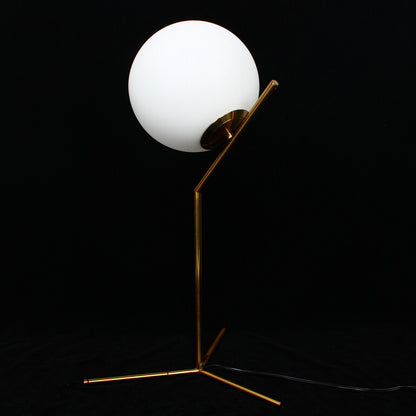 glass ball table lamp